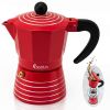 Electric Aluminum Stovetop Espresso Maker Espresso Cup Maker Italian Espresso