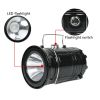 2 in 1 Ultra Bright Portable LED Flashlights Camping Lantern 2 Way Rechargeable